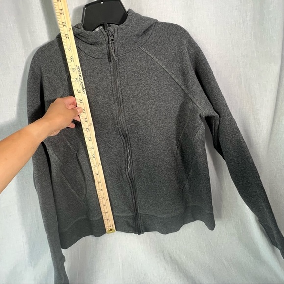 LOLE full zip light jacket in grey color - Picture 4 of 5